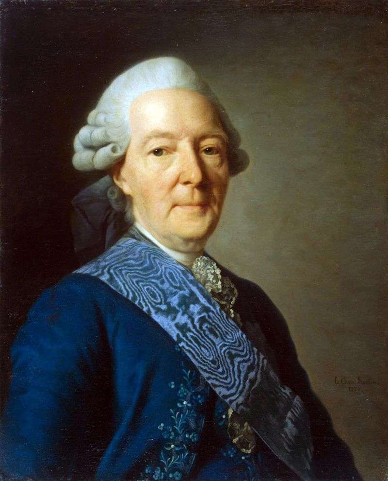 Portret I. I. Betskiego   Aleksander Roslin