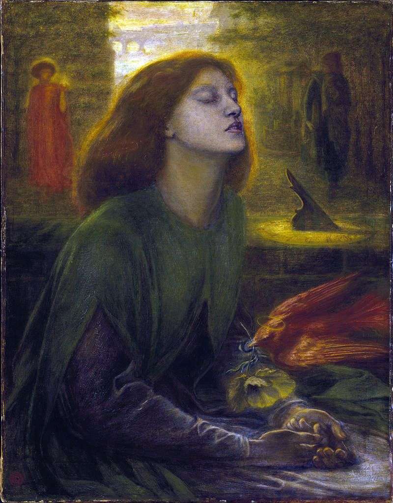 Beatrice the Blessed   Dante Rossetti