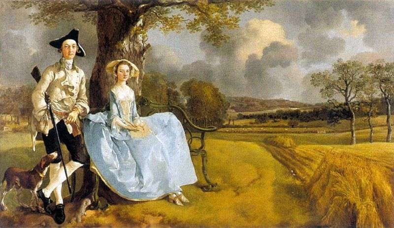 Pan i pani Andrews   Thomas Gainsborough