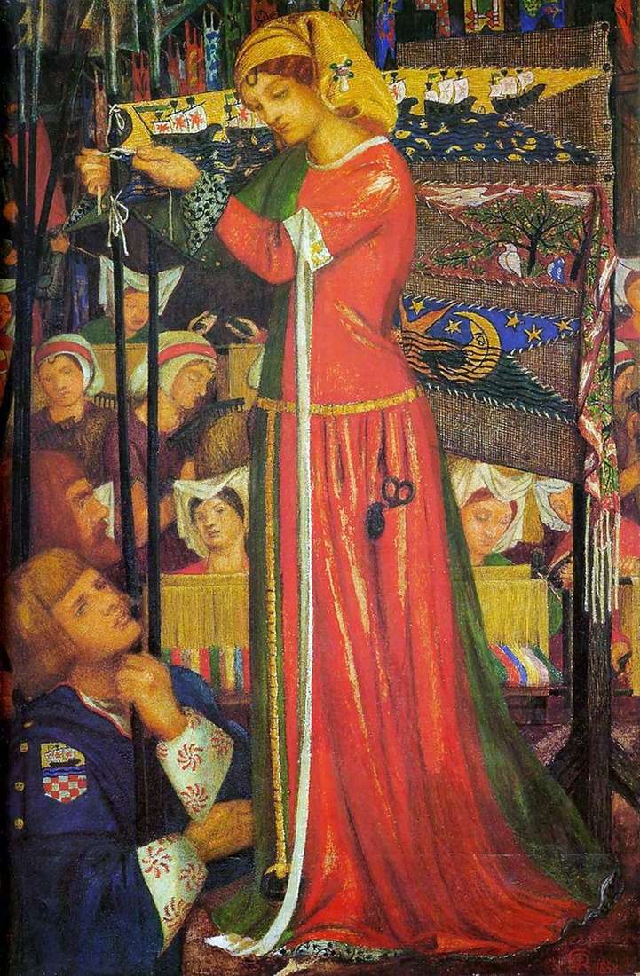 Przed bitwą   Dante Gabriel Rossetti