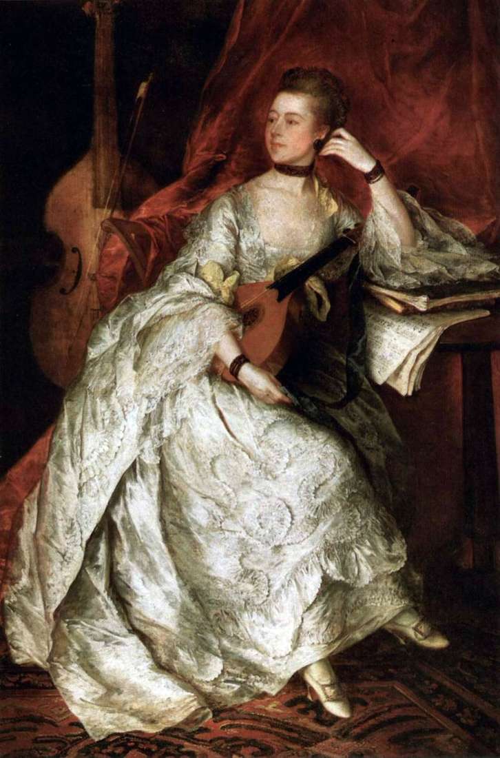 Portret Anny Ford   Thomas Gainsborough