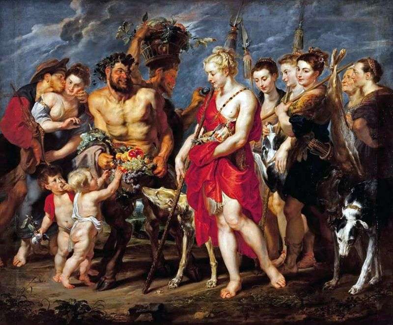 Powrót Diana z polowania   Peter Rubens