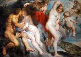 Ixion i Juno   Peter Rubens