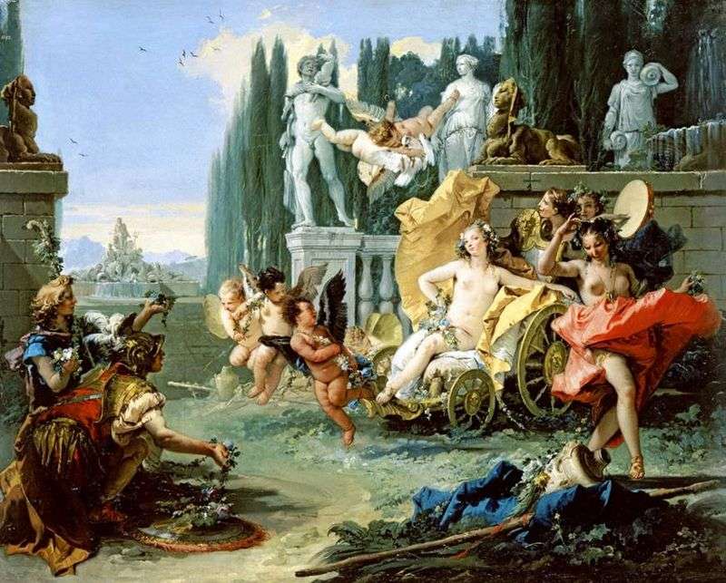 Triumph of Flora   Giovanni Battista Tiepolo
