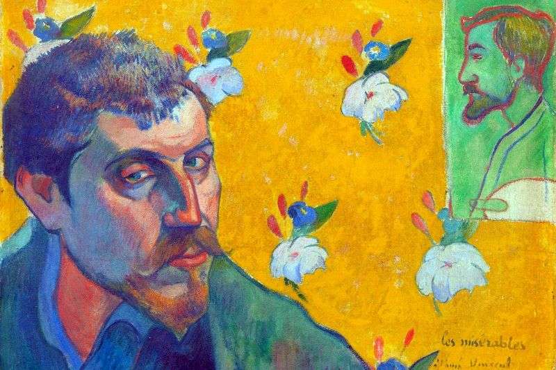 Autoportret Les Miserables (Wyrzutek)   Paul Gauguin