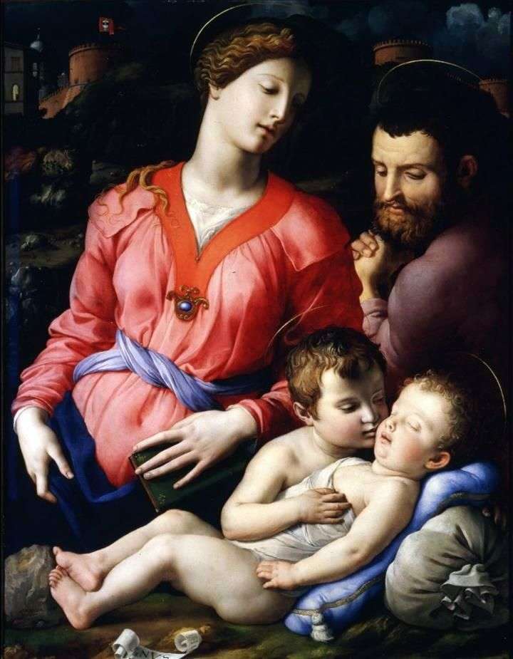 Święta Rodzina Panchiatiki   Agnolo Bronzino