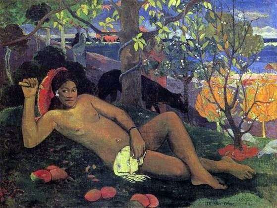 Żona króla   Paul Gauguin