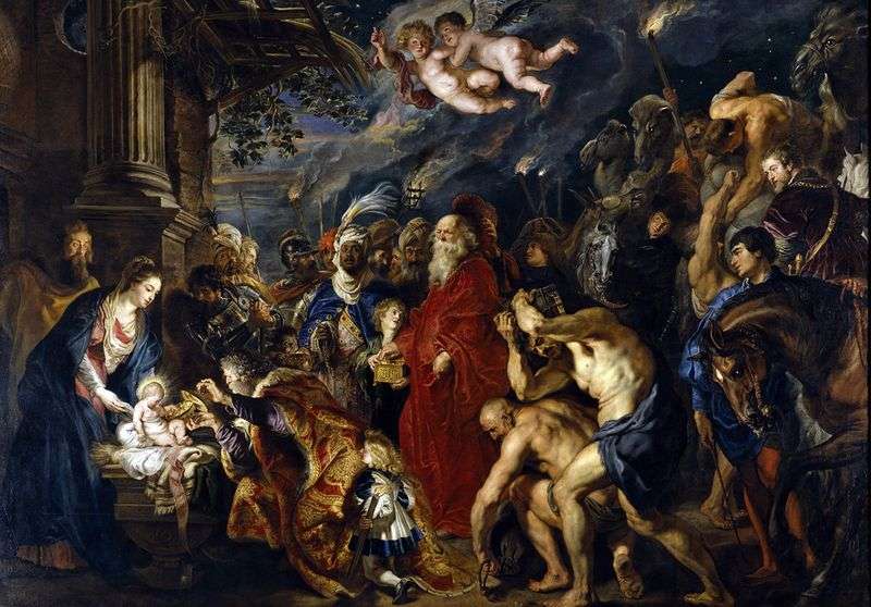 Adoracja Trzech Króli   Peter Rubens