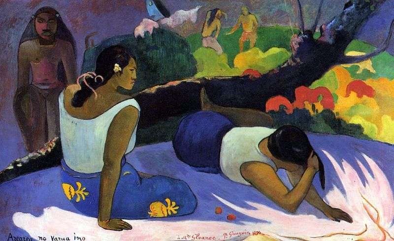 Zabawa złego ducha   Paul Gauguin