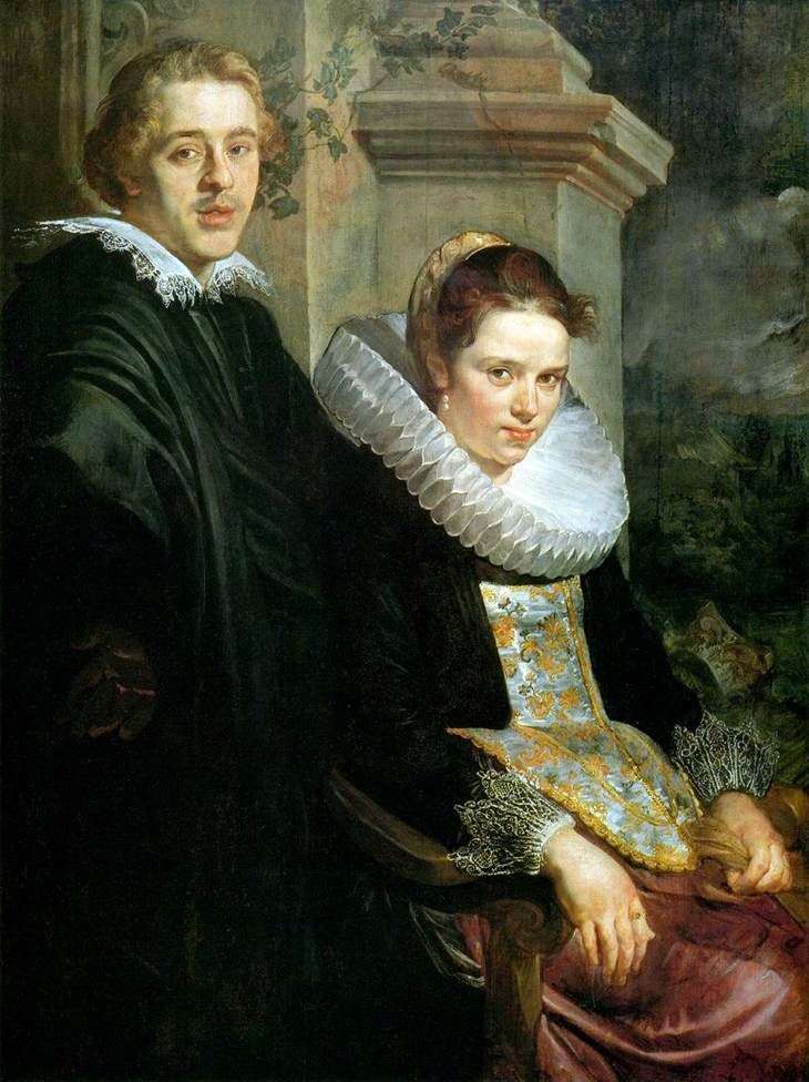 Portret młodej pary   Jacob Jordaens