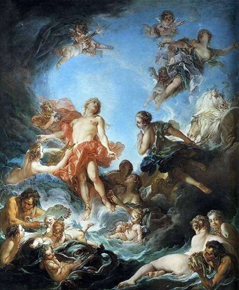 Wschód słońca   Francois Boucher