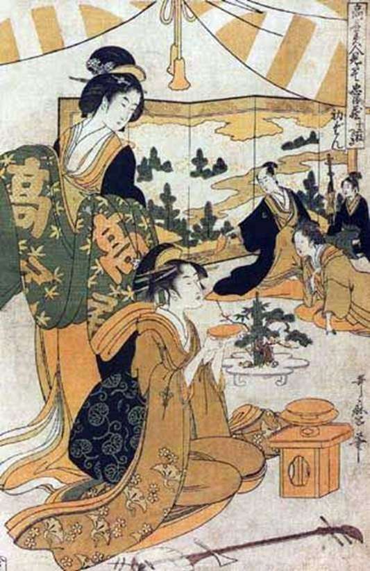 Sedan   Kitagawa Utamaro