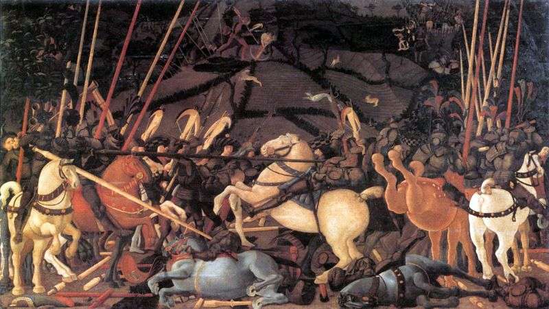 Bitwa pod San Romano   Paolo Uccello