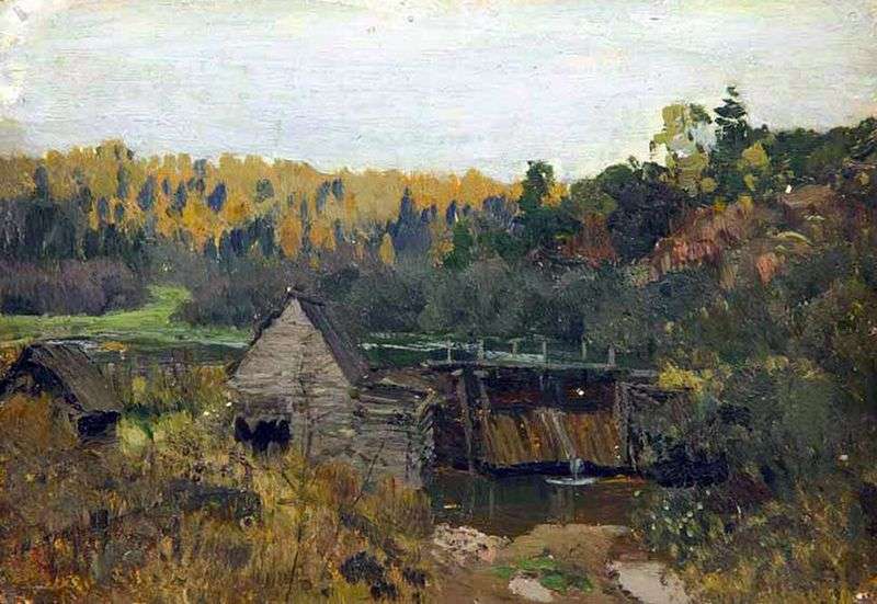 Jesień Mill. Ples   Isaac Levitan