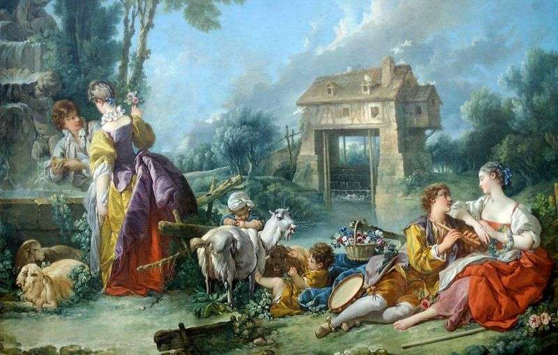 Love Fountain   Francois Boucher