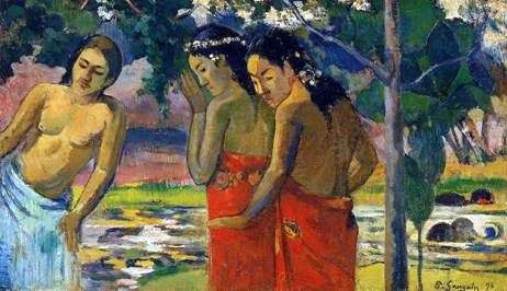 Trzej Tahitańczycy   Paul Gauguin