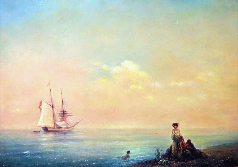 Seashore. Shtil   Ivan Aivazovsky
