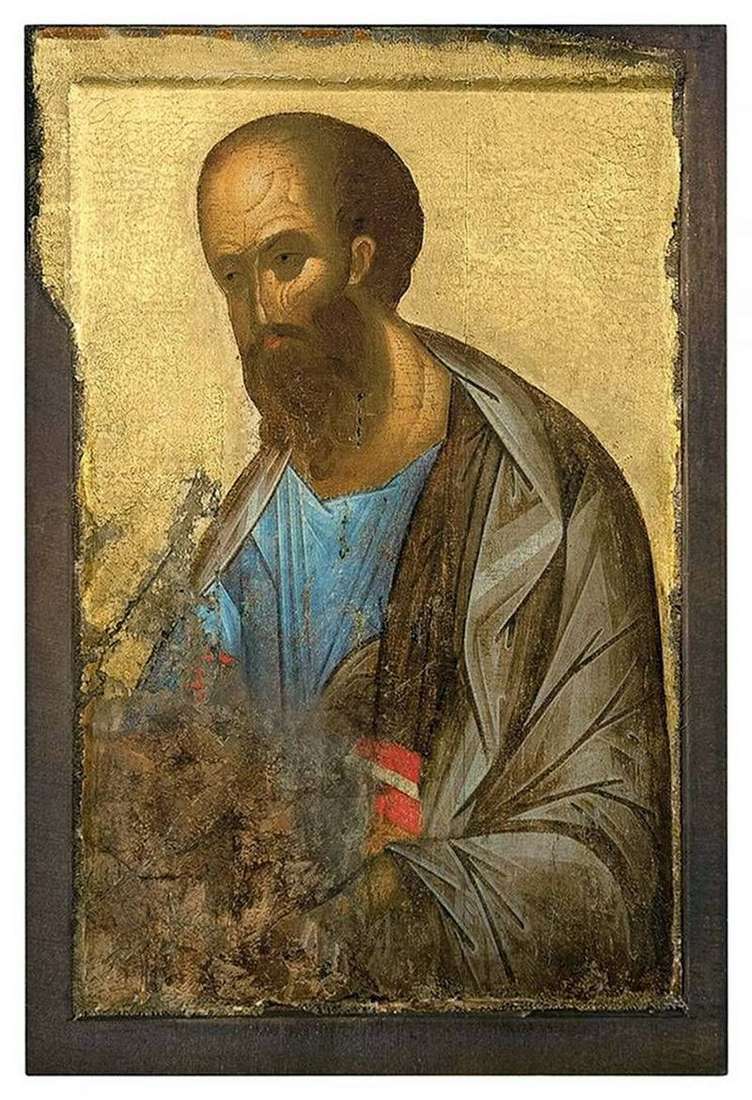 Apostoł Paweł z rodu Deesis   Andrei Rublev