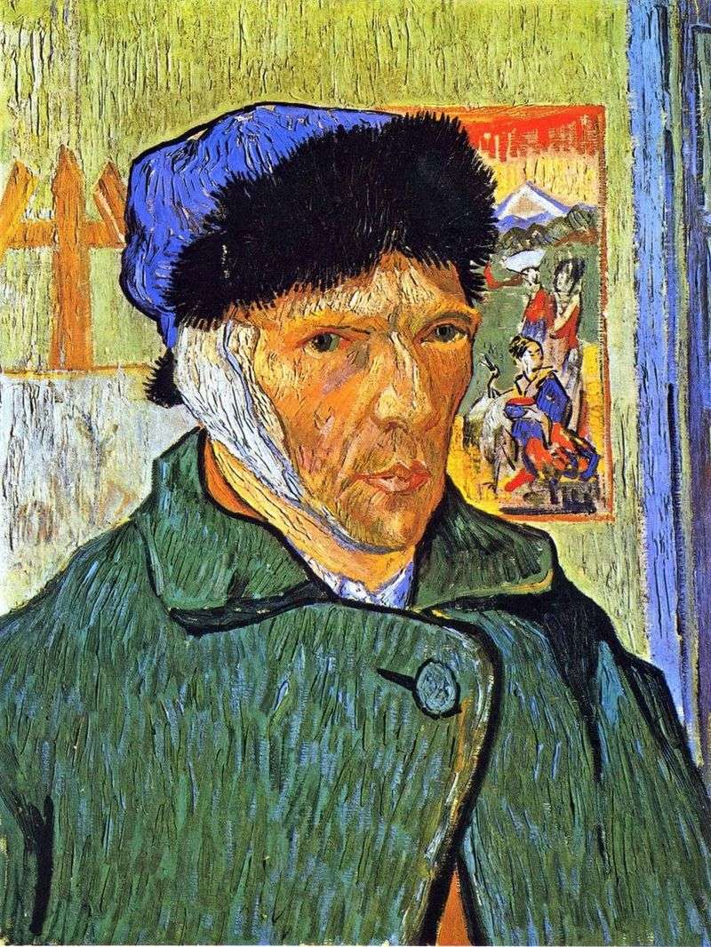 Autoportret z obandażowanym uchem   Vincent Van Gogh