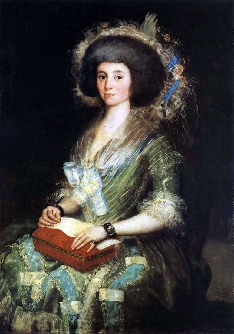 Portret Señora de Sean Bermudez   Francisco de Goya