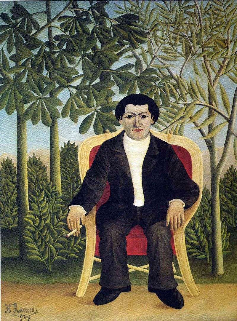 Portret Josepha Bramera   Henri Rousseau