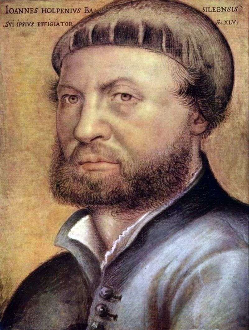 Autoportret   Hans Holbein