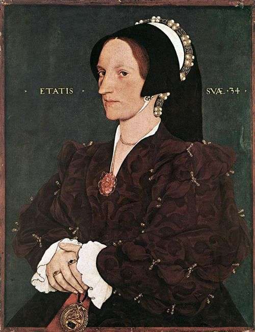 Portret Margarity White Lady Lee   Hans Holbein