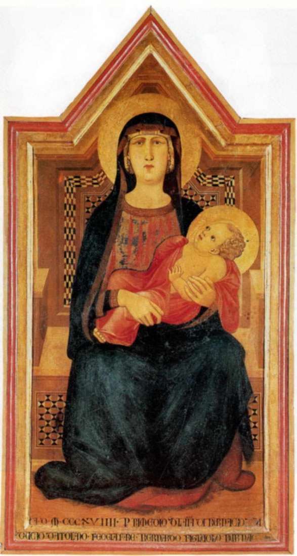 Madonna z Vico lAbate   Pietro Lorenzetti