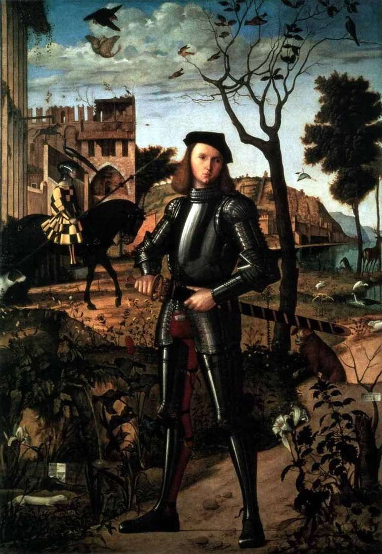 Portret rycerza   Vittorio Carpaccio