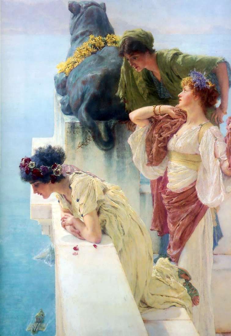 Taras widokowy   Alma Tadema Lawrence