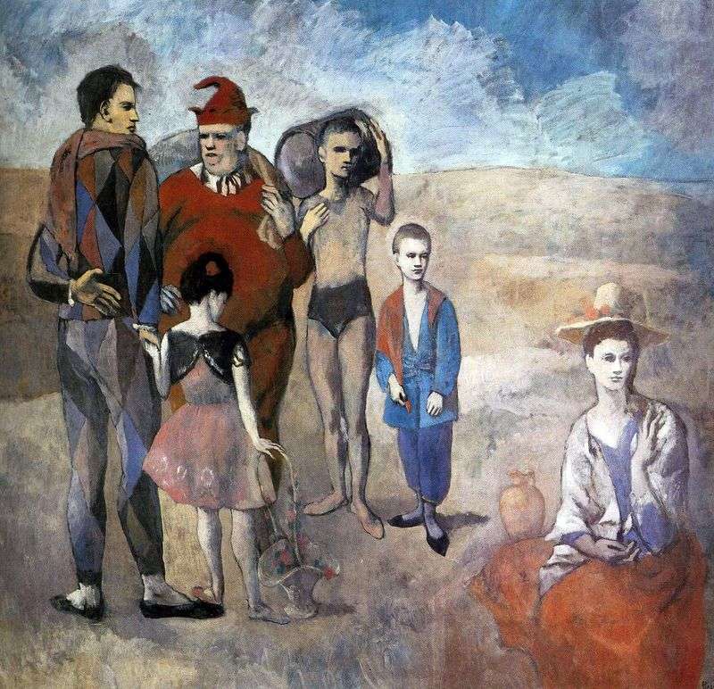 Rodzina komików   Pablo Picasso