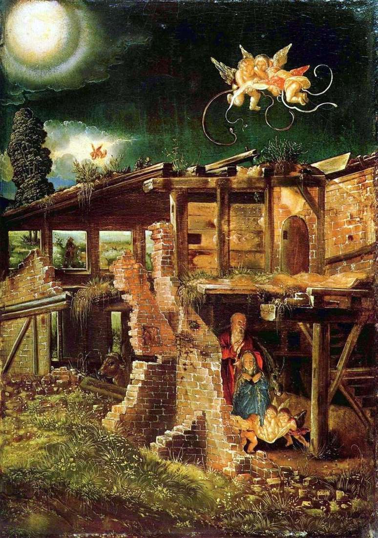 Święta noc   Albrecht Altdorfer