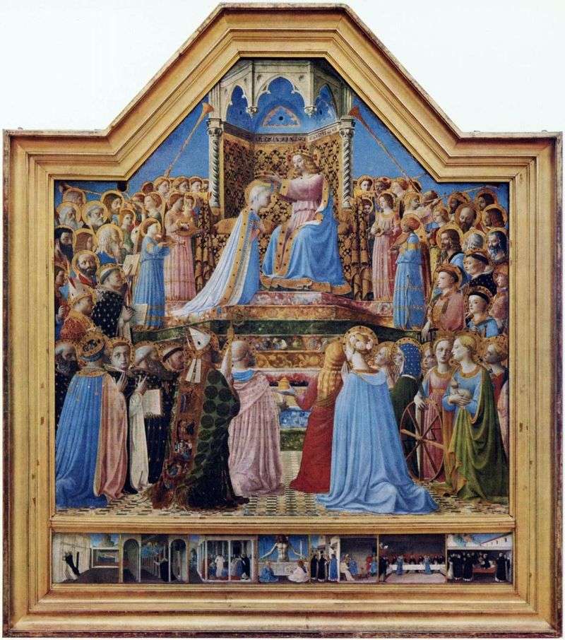 Koronacja Marii Panny   Fra Beato Angelico