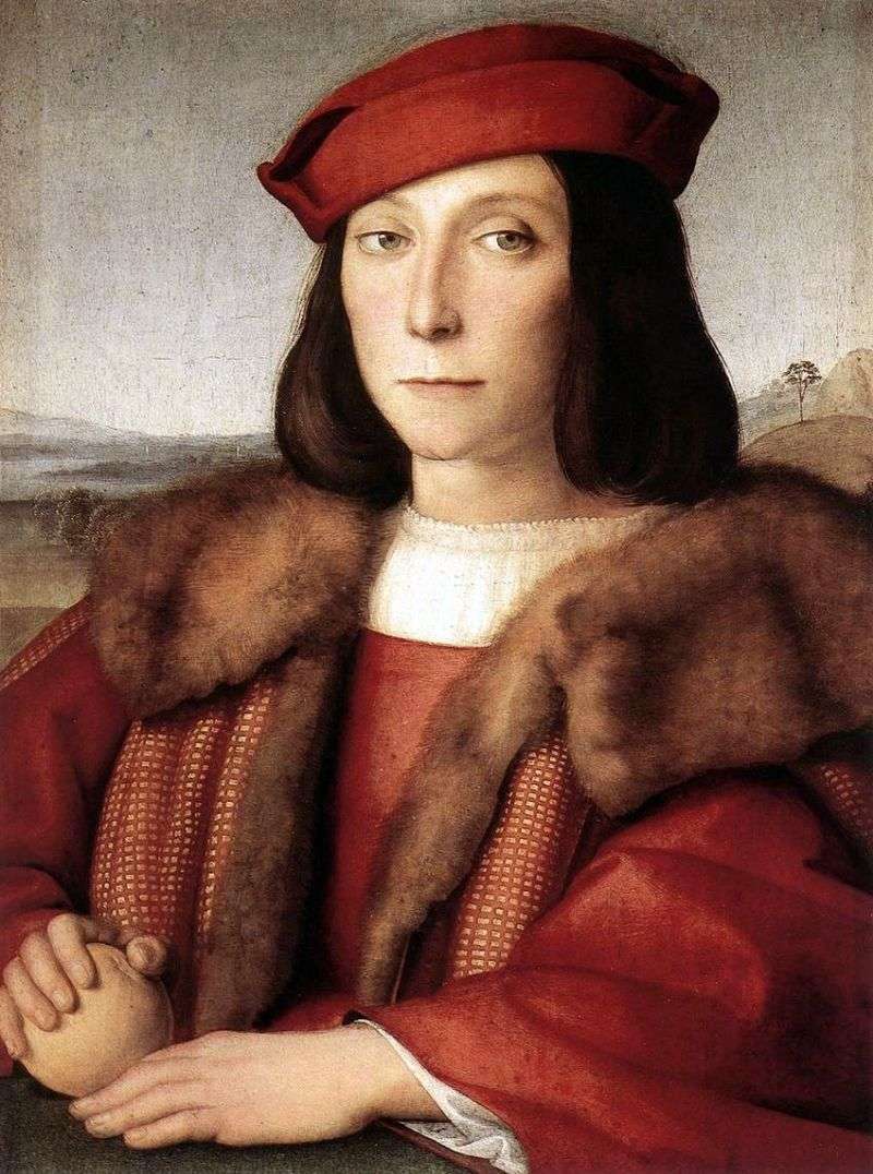 Portret Francesco Maria della Rovere   Rafael Santi