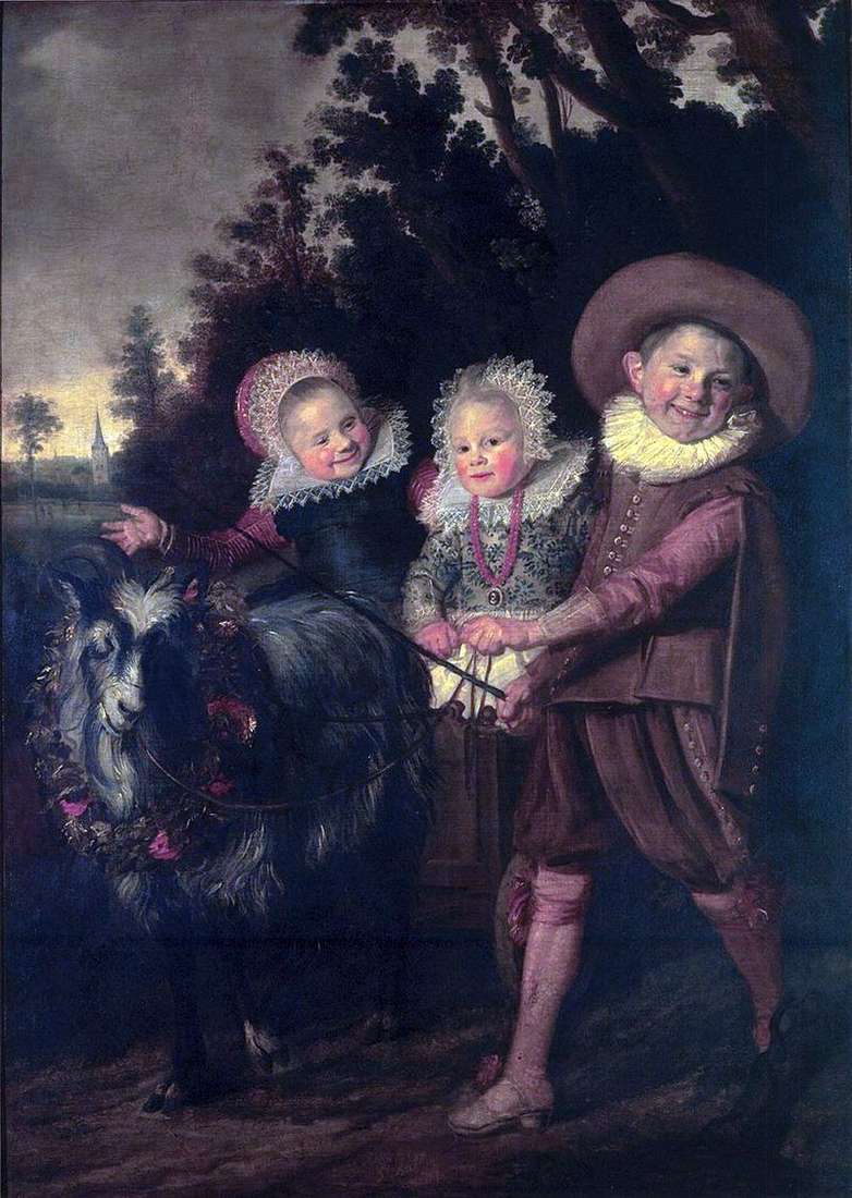 Grupa dzieci   Frans Hals