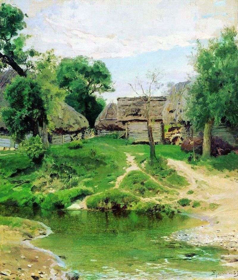 Wieś Turgieniewo   Wasilij Polenow