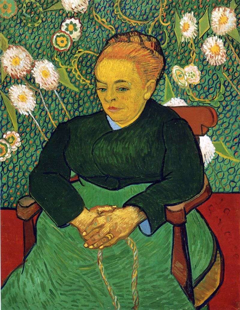 Portret Madame Augustine Roulin   Vincent Van Gogh