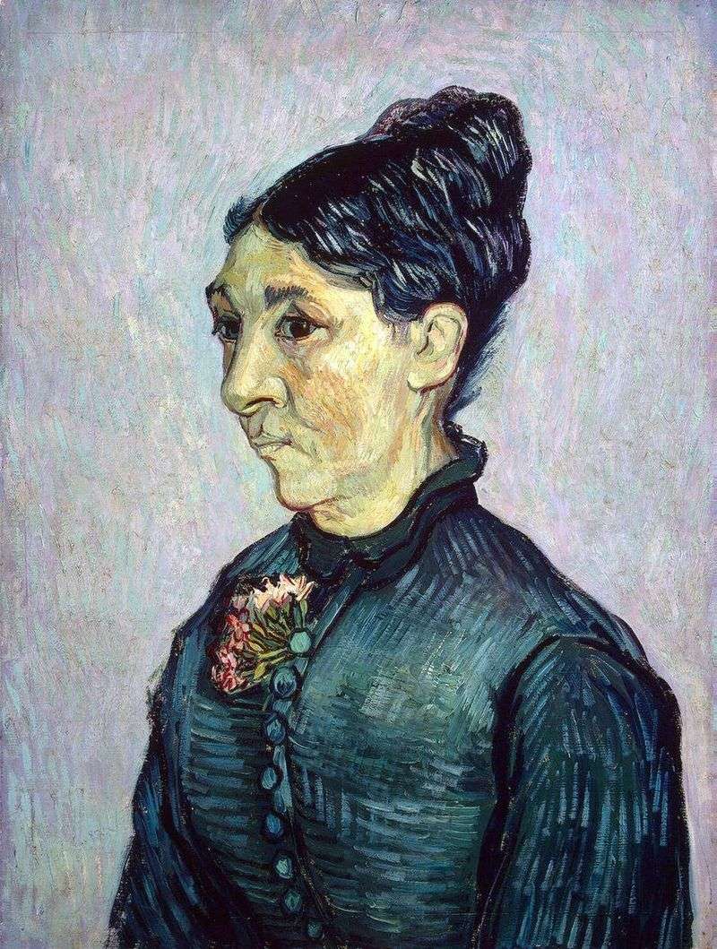 Portret Madame Trabuck   Vincent Van Gogh