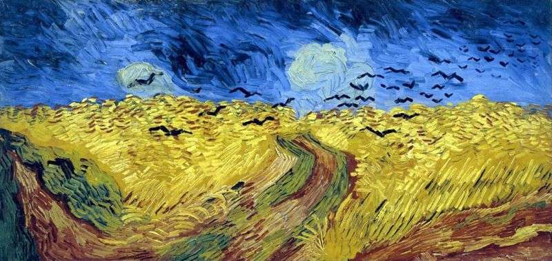 Raven Wheatfield   Vincent Van Gogh