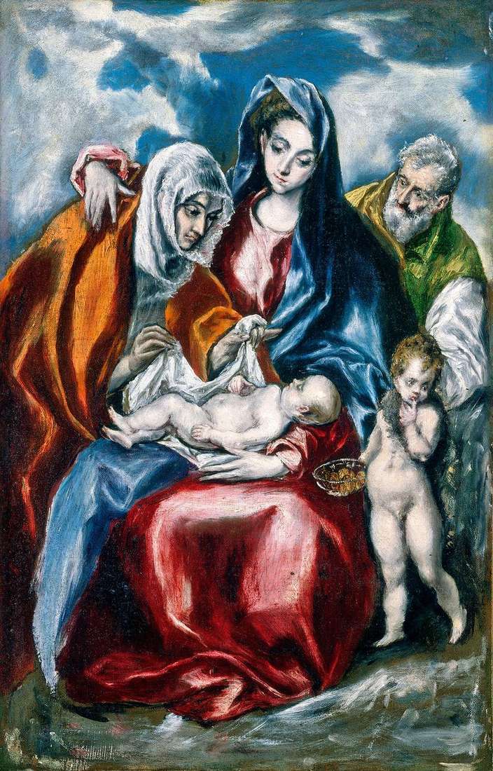 Świętej Rodziny z St. Anne   El Greco