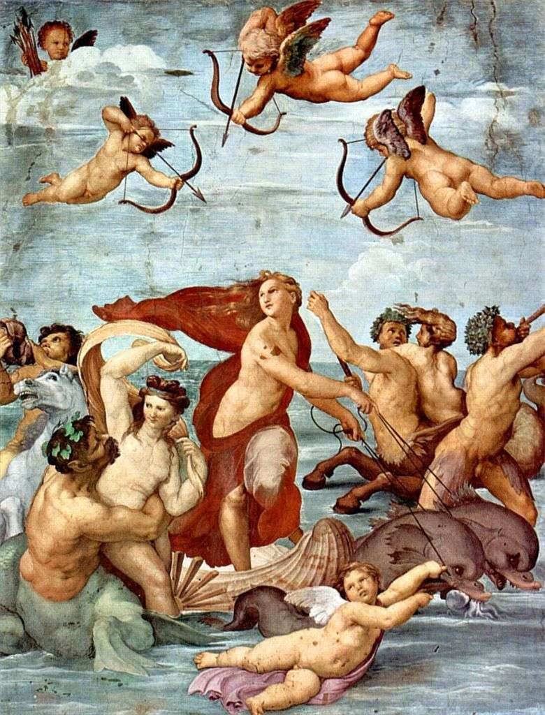 Triumph of Galatea (fresco)   Rafael Santi