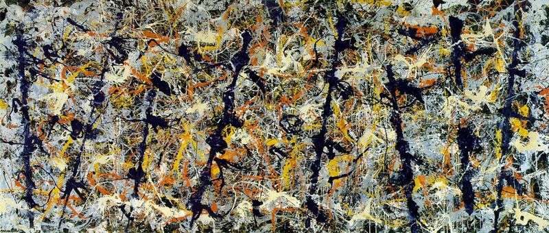 Niebiescy Polacy   Jackson Pollock