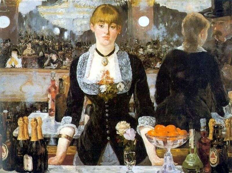 Bar w Folies Bergeres   Edouard Manet