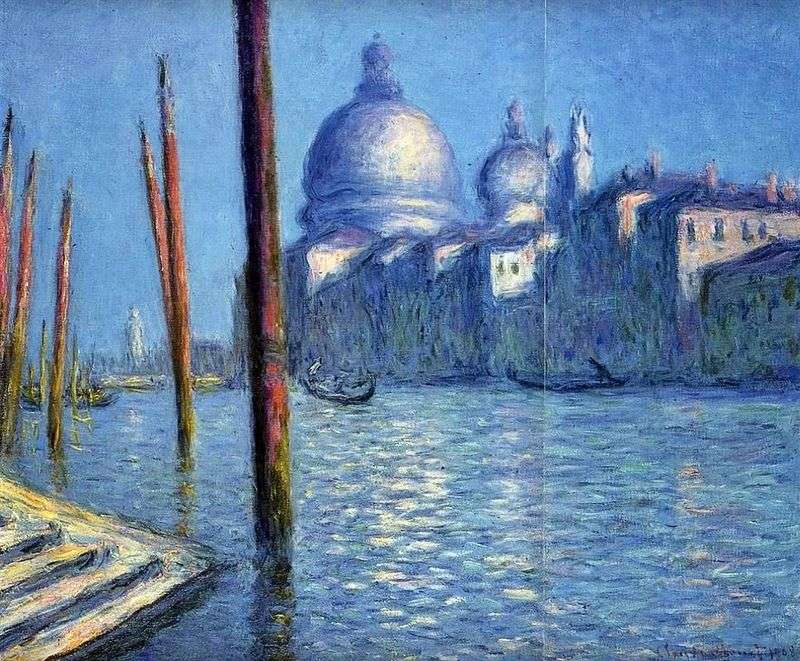 Widoki Wenecji (Canal Grande)   Claude Monet