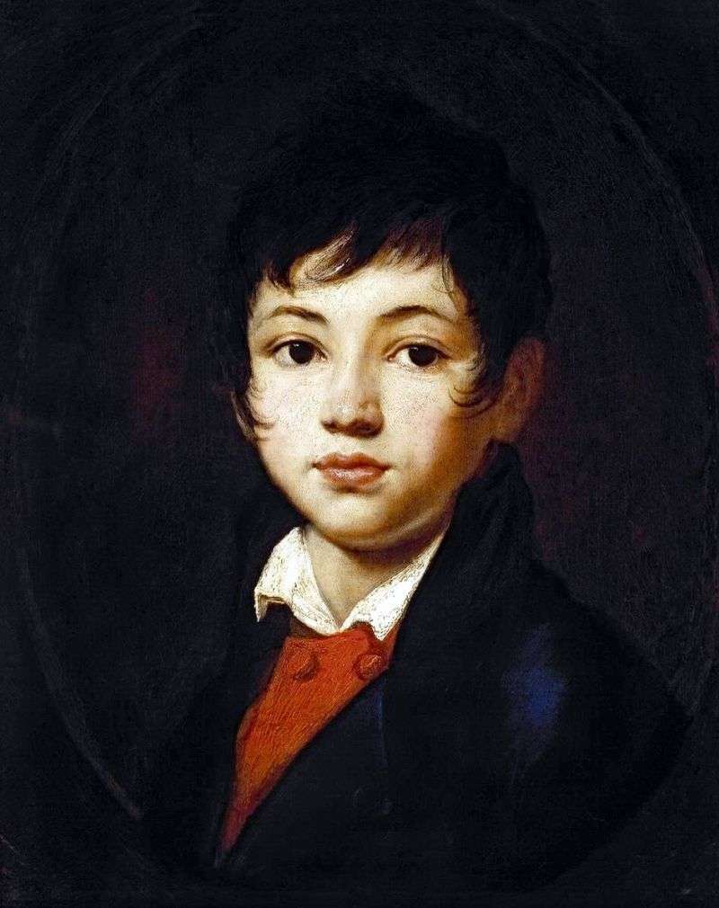Portret Chelishchev Boy   Orest Kiprensky
