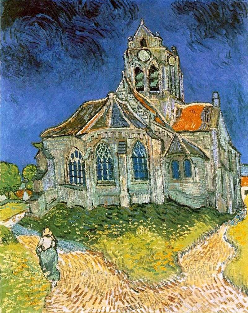 Kościół w Auvers   Vincent Van Gogh