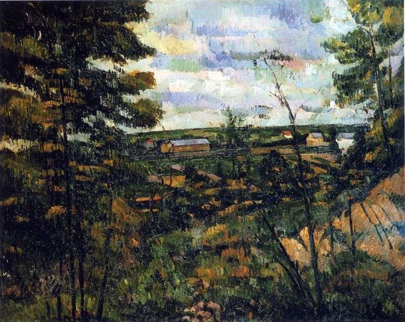 Dolina Oise   Paul Cezanne