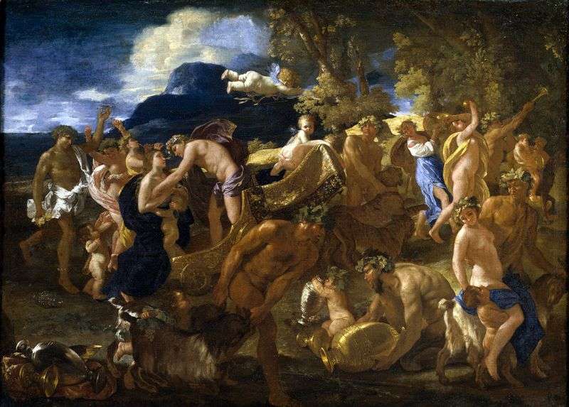 Bacchus i Ariadne (Bacchanalia)   Nicolas Poussin