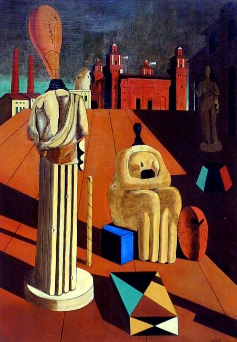 Zniszczenie muz   Giorgio de Chirico