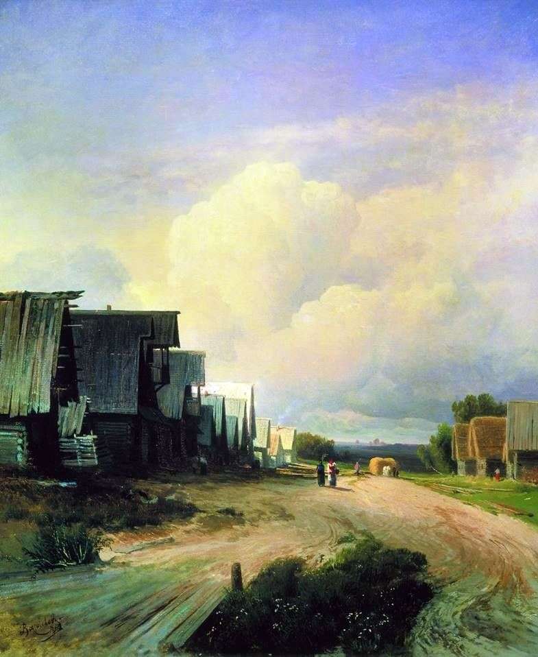 Village Street   Fedor Vasilyev